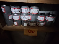 Lot 156 - brandpasta voor chafing. 16 stuks - afbeelding 1 van  2