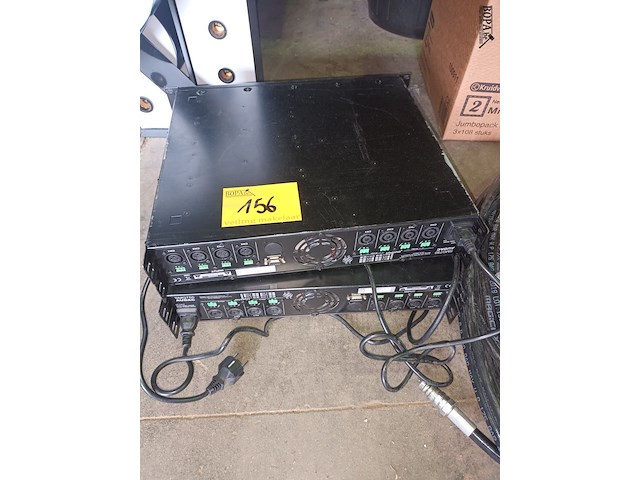 Lot 156 - stereoversterker audac. 2 stuks - afbeelding 1 van  3