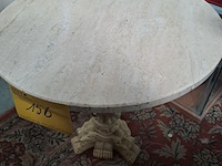 Lot 156 - vintage aziatische plantentafel van ivorine met gedetailleer - afbeelding 3 van  3