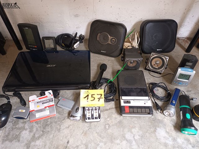 Lot 157 - diverse elektro. 16 stuks - afbeelding 1 van  5