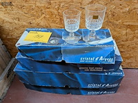 Lot 157 - glaswerk cristal d'arques - diamand - afbeelding 1 van  7