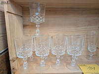 Lot 157 - glaswerk cristal d'arques - diamand - afbeelding 3 van  7