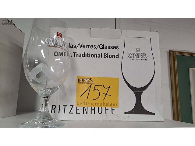 Lot 157 - omer glazen 12 stuks - afbeelding 2 van  2