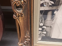 Lot 157 - trouwfoto in kader - afbeelding 4 van  4
