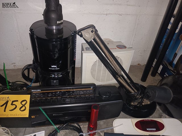 Lot 158 - huishoud elektro. 12 stuks - afbeelding 2 van  5