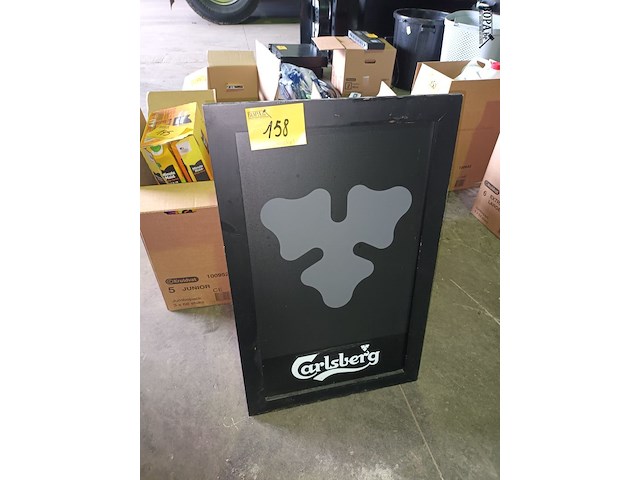 Lot 158 - krijtbord carlsberg - afbeelding 1 van  2
