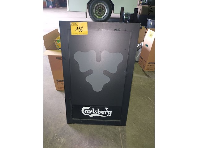 Lot 158 - krijtbord carlsberg - afbeelding 2 van  2