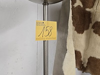 Lot 158 - staanlamp met leeslamp chrome - afbeelding 3 van  3