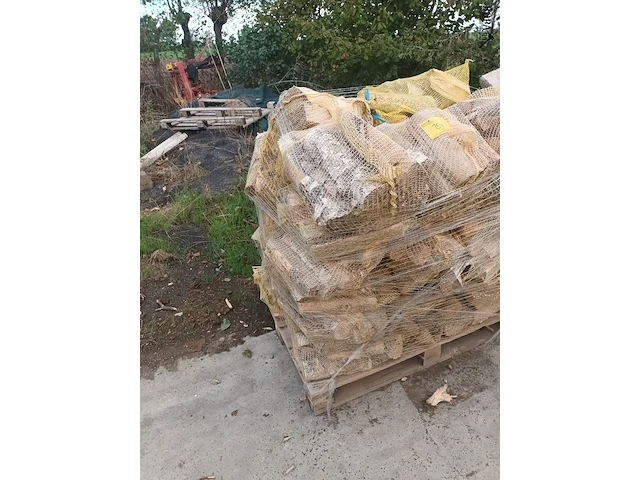 Lot 159 - brandhout berk. 1 pallet - afbeelding 2 van  3