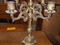 Lot 159 - koperen kandelaar - afbeelding 2 van  3