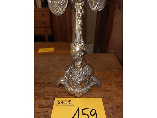 Lot 159 - koperen kandelaar - afbeelding 3 van  3