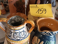 Lot 159 - kruiken in keramiek. 6 stuks - afbeelding 1 van  3