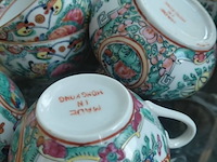 Lot 16 - antiek chinees theeservies compleet - afbeelding 4 van  4