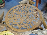 Lot 16 - artissimo barok bijzettafel messing - afbeelding 4 van  4