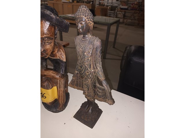 Lot 16 - beeld. 2 stuks - afbeelding 2 van  3