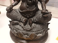 Lot 16 - bronze beeld ganesha - afbeelding 3 van  4