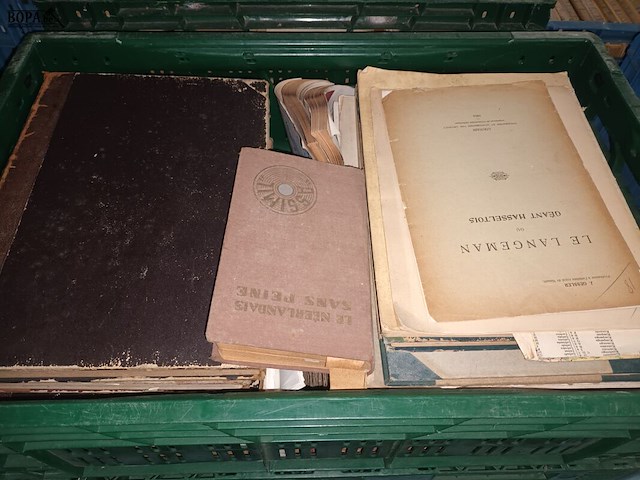 Lot 16 - franstalige boeken. 2 bakken - afbeelding 1 van  1