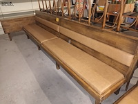 Lot 16 - houten zitbank