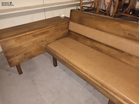 Lot 16 - houten zitbank - afbeelding 4 van  4