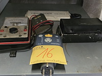 Lot 16 - meetapparatuur 4 stuks en krimptang - afbeelding 1 van  6