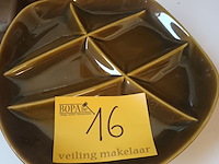 Lot 16 - salins borden. 6 stuks