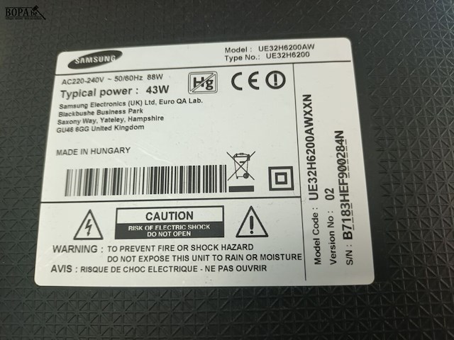 Lot 16 - samsung tv met wandbeugel - afbeelding 4 van  4