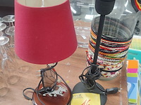 Lot 16 - tafellampjes - 2 stuks