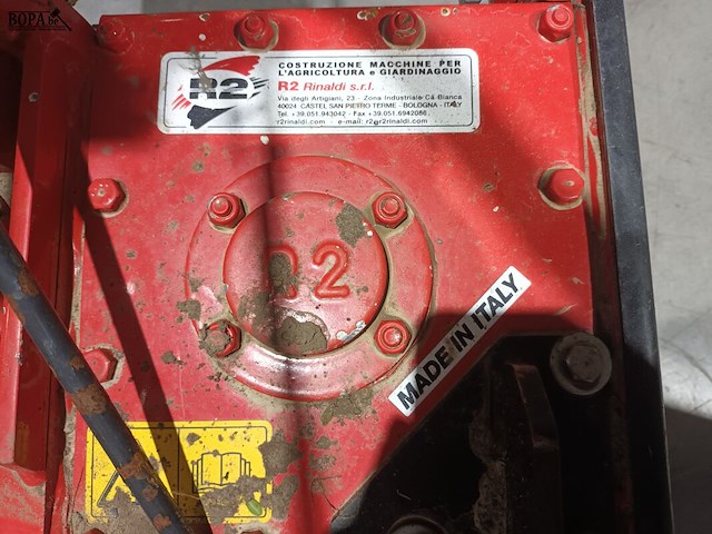 Lot 16 - tweewielige tractor met rotoreg - afbeelding 4 van  6