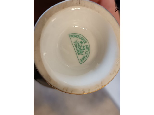 Lot 16 - vaasjes in kobalt blauw. 20 stuks - afbeelding 7 van  8