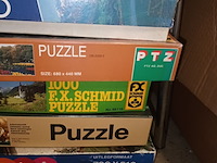 Lot 16 - vintage puzzels. 9 stuks - afbeelding 4 van  4