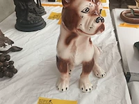 Lot 160 - hond in porselein - afbeelding 4 van  4