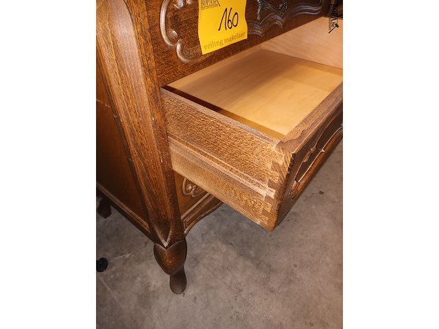 Lot 160 - houten ladekast - afbeelding 2 van  4