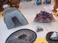 Lot 160 - kristallen, geode, woestijnroos. 7 stuks - afbeelding 4 van  4