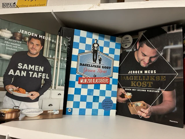 Lot 160 - lot boeken 'jeroen meus' - 8 stuks - afbeelding 2 van  3