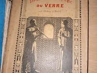 Lot 160 - oude boeken over glaswerk. 4 stuks - afbeelding 2 van  6
