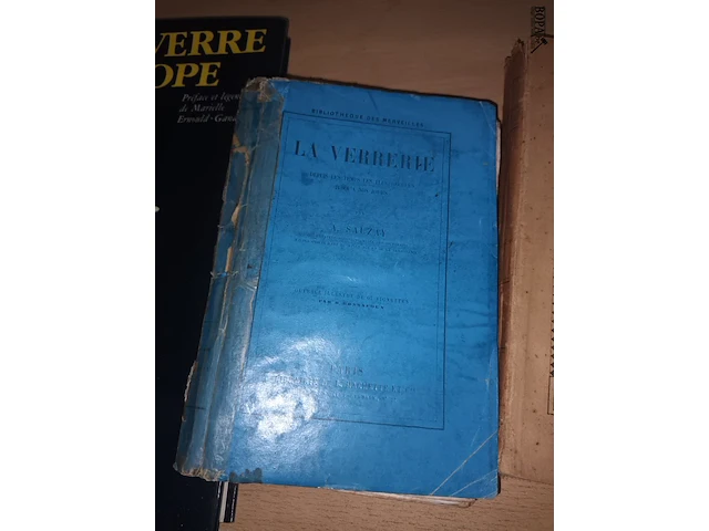 Lot 160 - oude boeken over glaswerk. 4 stuks - afbeelding 3 van  6