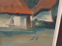 Lot 160 - schilderij molen - afbeelding 4 van  4