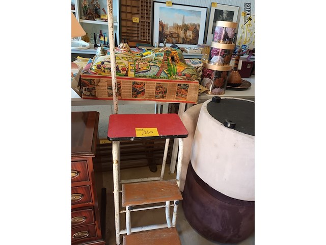Lot 160 - vintage keukentrap - afbeelding 2 van  2
