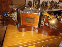 Lot 161 - antieke wandklok - afbeelding 4 van  4