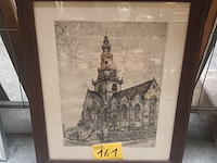 Lot 161 - kader kerk - afbeelding 1 van  5