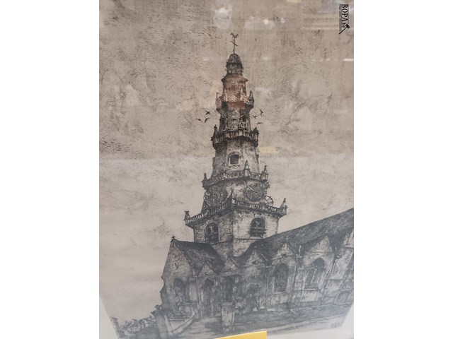 Lot 161 - kader kerk - afbeelding 2 van  5