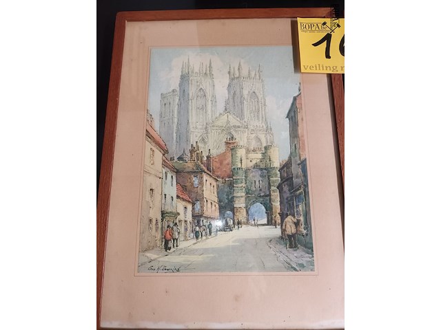 Lot 161 - kaders geo downing. 2 stuks - afbeelding 2 van  5