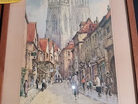 Lot 161 - kaders geo downing. 2 stuks - afbeelding 3 van  5