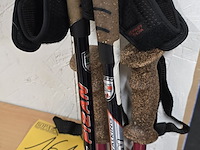 Lot 161 - nordic walking wandelstokken 2 paar - afbeelding 2 van  3