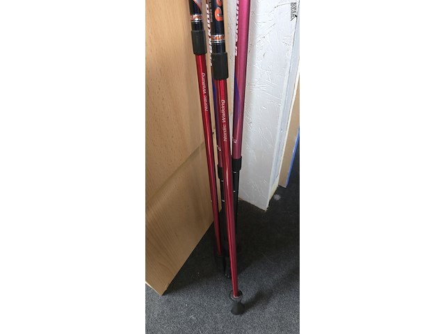 Lot 161 - nordic walking wandelstokken 2 paar - afbeelding 3 van  3