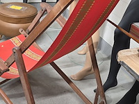 Lot 162 - houten strand ligstoel - afbeelding 3 van  4