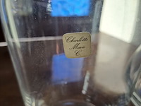 Lot 162 - prachtig glaswerk, kristallen karaf 'charlotte marie' - afbeelding 2 van  3