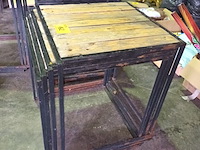 Lot 162 - terrastafel. 9 stuks - afbeelding 2 van  3