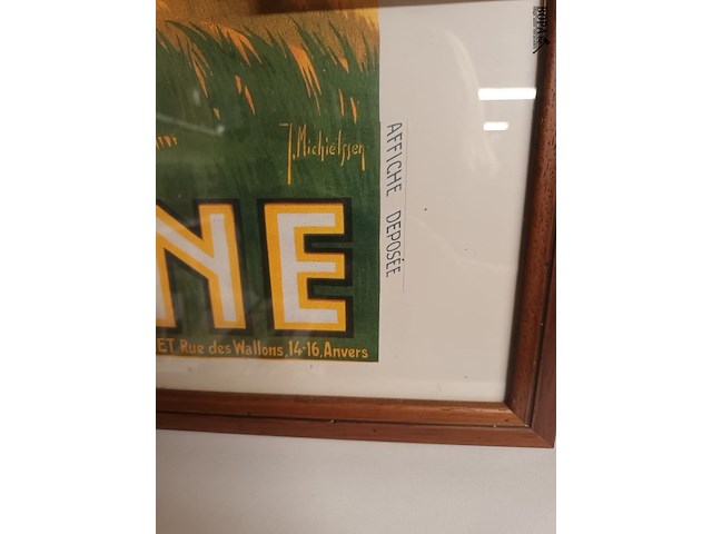Lot 162 - vintage reclame poster de panne - afbeelding 2 van  4