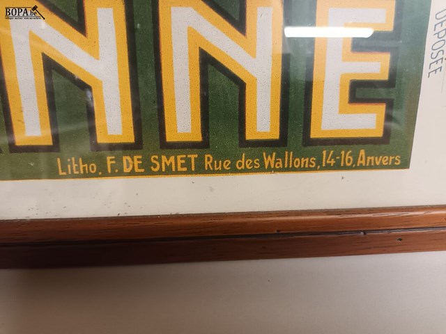 Lot 162 - vintage reclame poster de panne - afbeelding 3 van  4